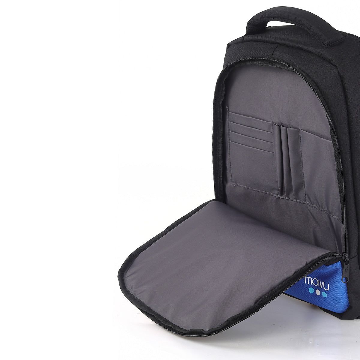 Mochila U2 Negro Azul