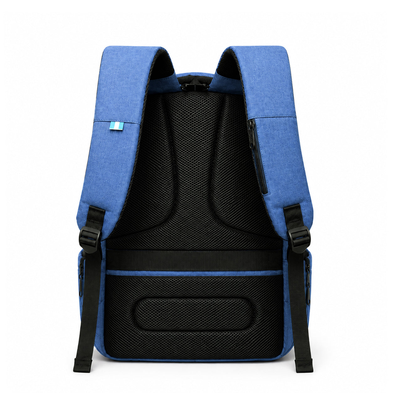 Mochila U2 Azul Celeste - compartimentos