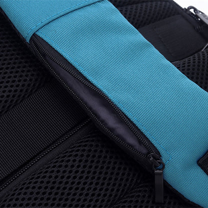 Mochila U2 Celeste Negro