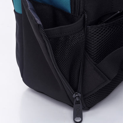 Mochila U2 Celeste Negro
