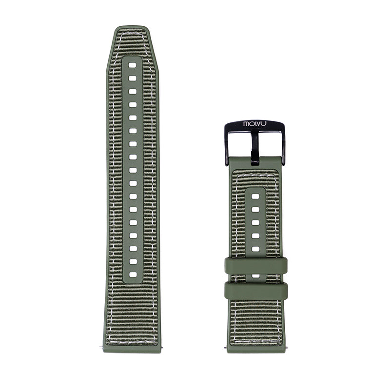 Pulsera T7 y T8 verde c/bordado