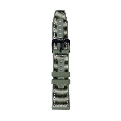 Pulsera T7 y T8 verde c/bordado