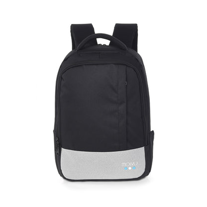 Mochila U2 Negro Con Gris Claro