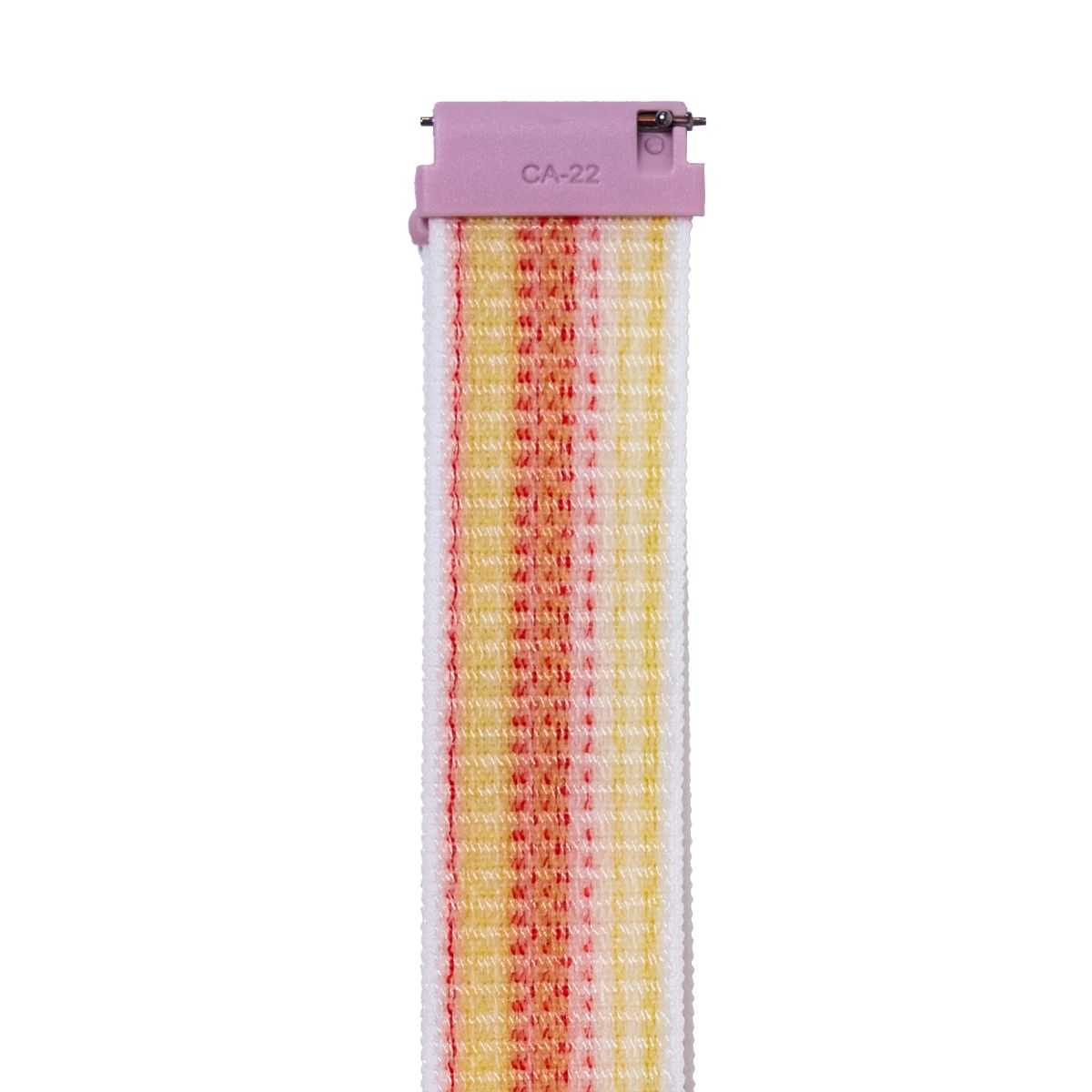Pulsera T7 y T8 velcro rosado-durazno