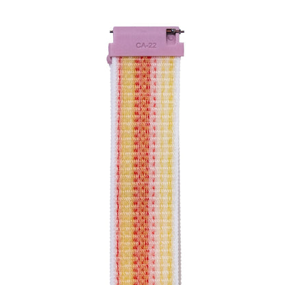Pulsera T7 y T8 velcro rosado-durazno