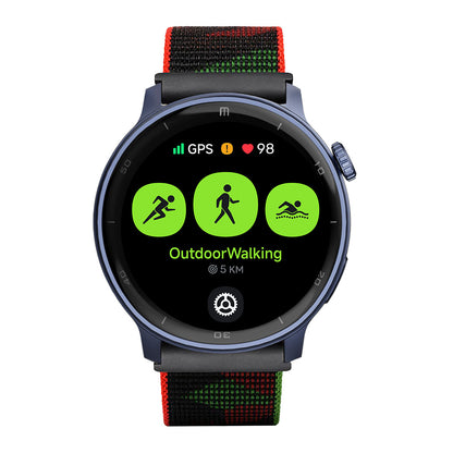 RELOJ T8 AZUL + PULSERA VELCRO CAMUFLAJE URBANO